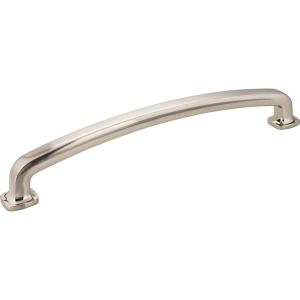 Jeffrey Alexander 12" Center-to-Center Satin Nickel Belcastel 1 Appliance Handle MO6373-12SN - main